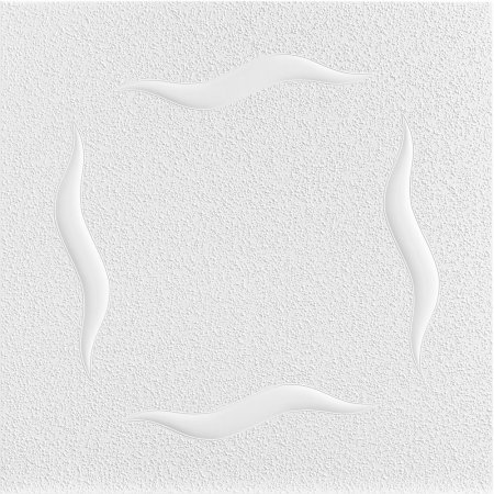 Polystyrenové stropní kazety SYMFONIE bílá