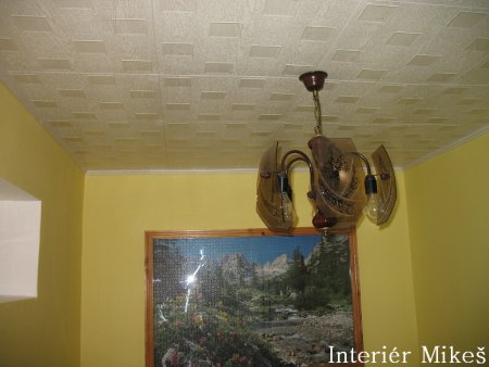 Polystyrénové stropné kazety OKTAWA jaseň biely
