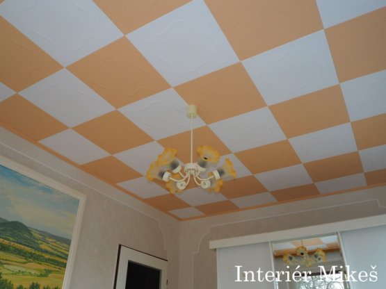 Polystyrenové stropní kazety SYMFONIE béžová