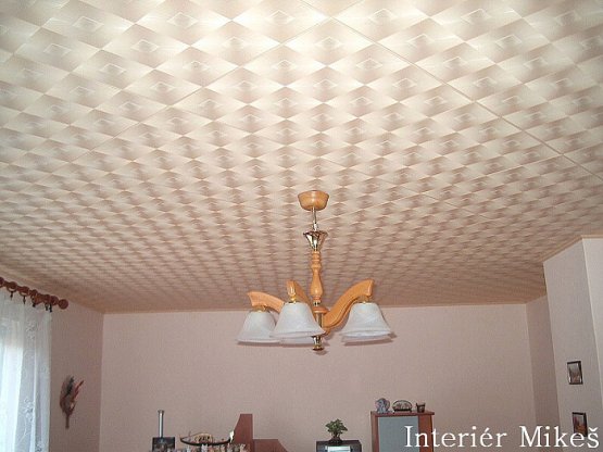 Polystyrenové stropní kazety ASTRO béžová