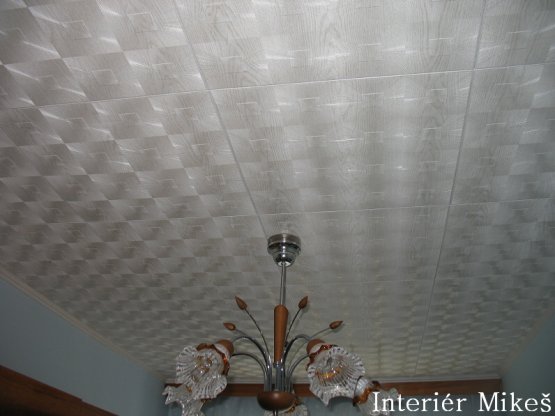 Polystyrenové stropní kazety ASTRO jasan bílý