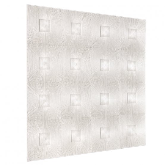 Polystyrenové stropní kazety ASTRO jasan bílý