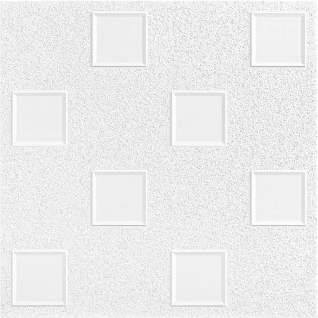 Polystyrenové stropní kazety OKTAWA bílá
