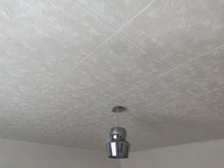Polystyrénové stropné kazety TWIST jaseň biely