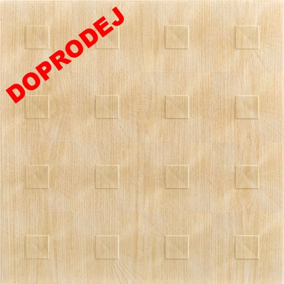 Polystyrenové stropní kazety ASTRO borovice