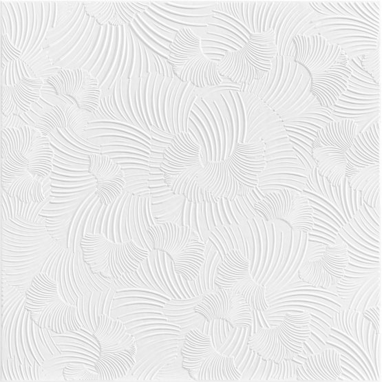 Polystyrénové stropné kazety TWIST biely