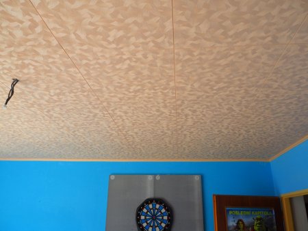 Polystyrénové stropné kazety TANGO béžová