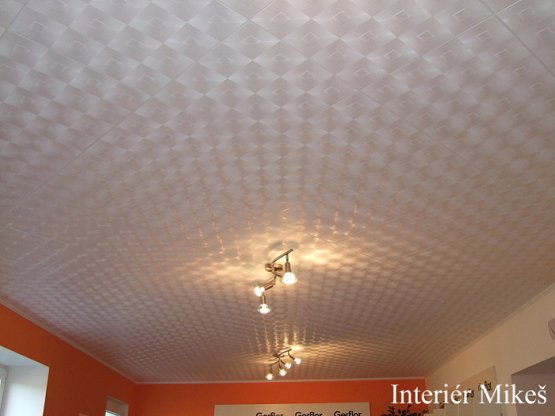 Polystyrenové stropní kazety ASTRO bílá