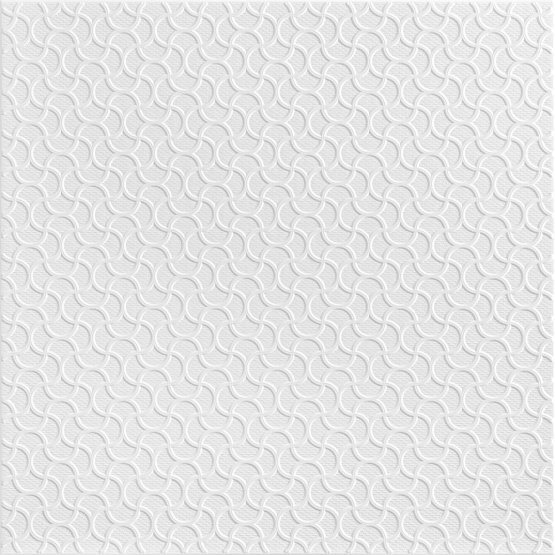 Polystyrenové stropní kazety RUMBA bílá